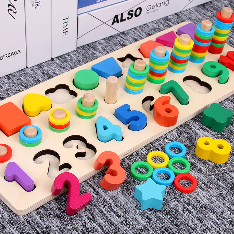 Title 4, Blocs de puzzle numérique pour jeunes enfants