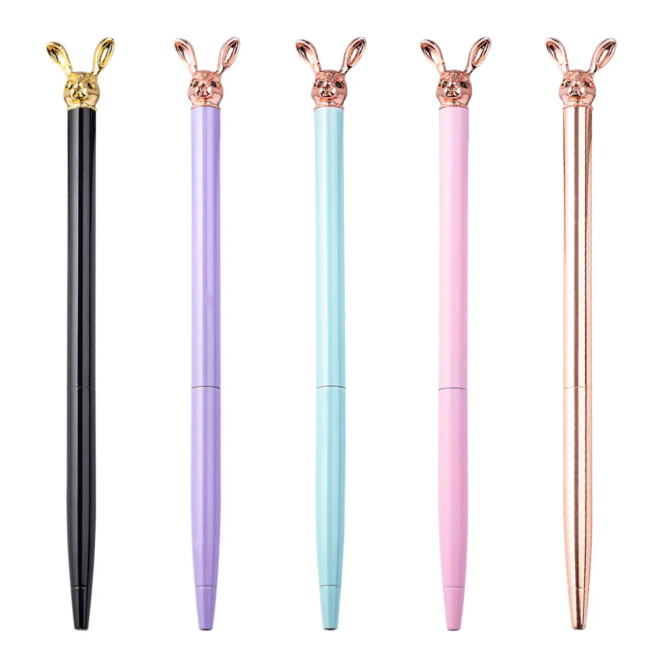 New Korean Fashion Cute Rabbit Metal Pen