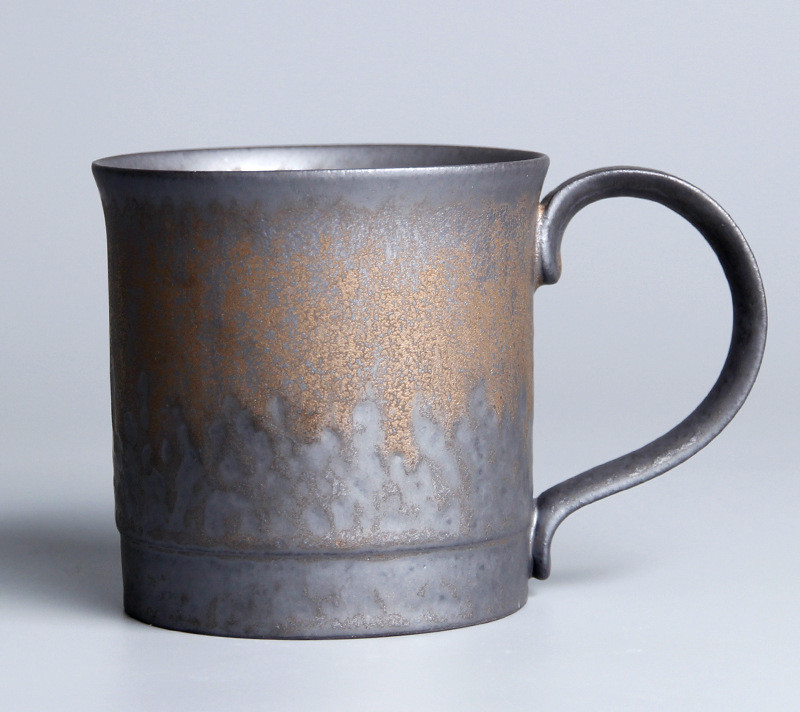 Gilt Glaze Coffee Cup Japanese Style Cup And Saucer Set