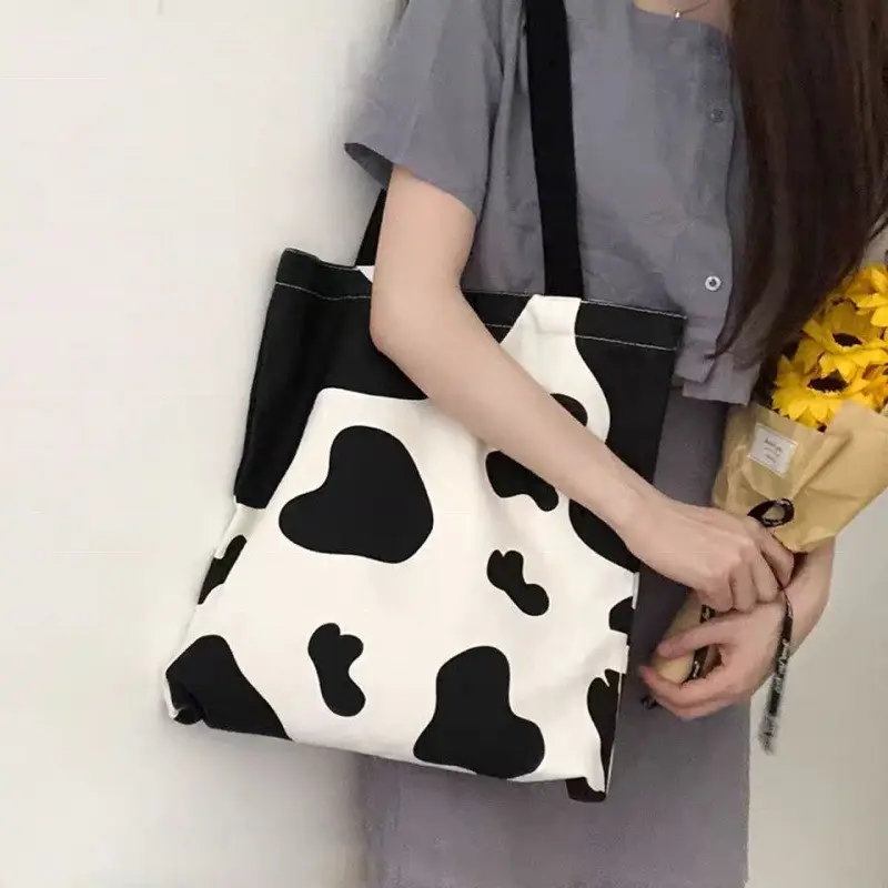 Bag Women Canvas Bag Shoulder Leisure Big Shopping Bag