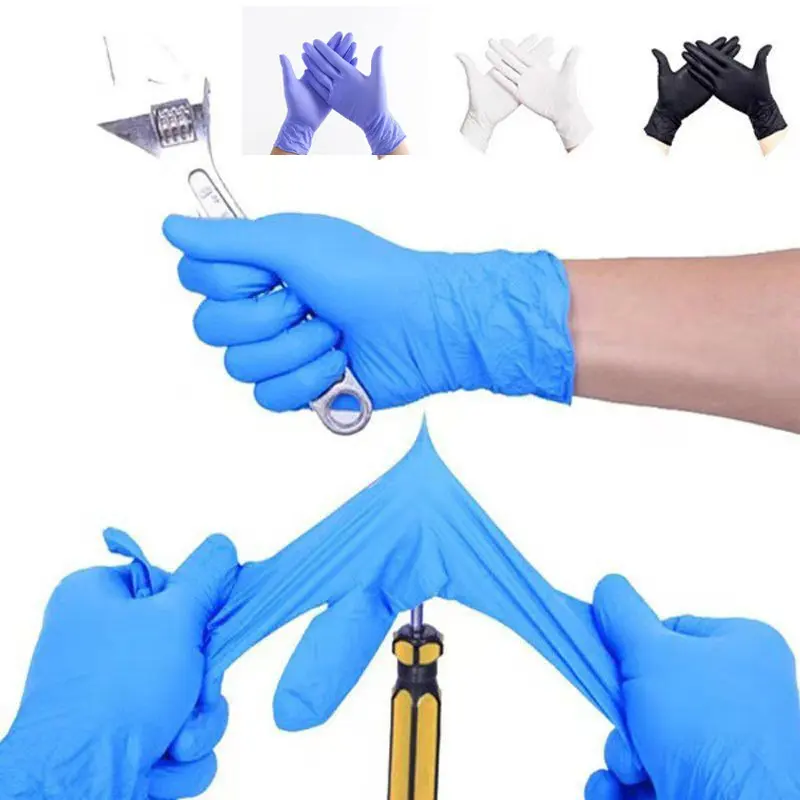 High-Elastic Nitrile Disposable Gloves