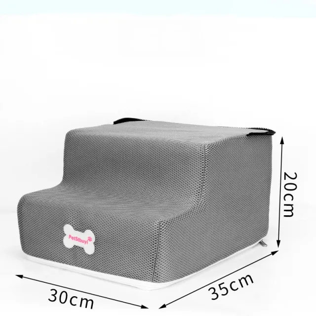 Pet Sponge On The Sofa Bed Climbing Ladder Grey - Shop at LoveMi