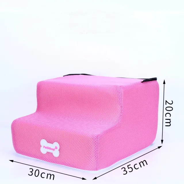 Pet Sponge On The Sofa Bed Climbing Ladder Pink - Shop at LoveMi