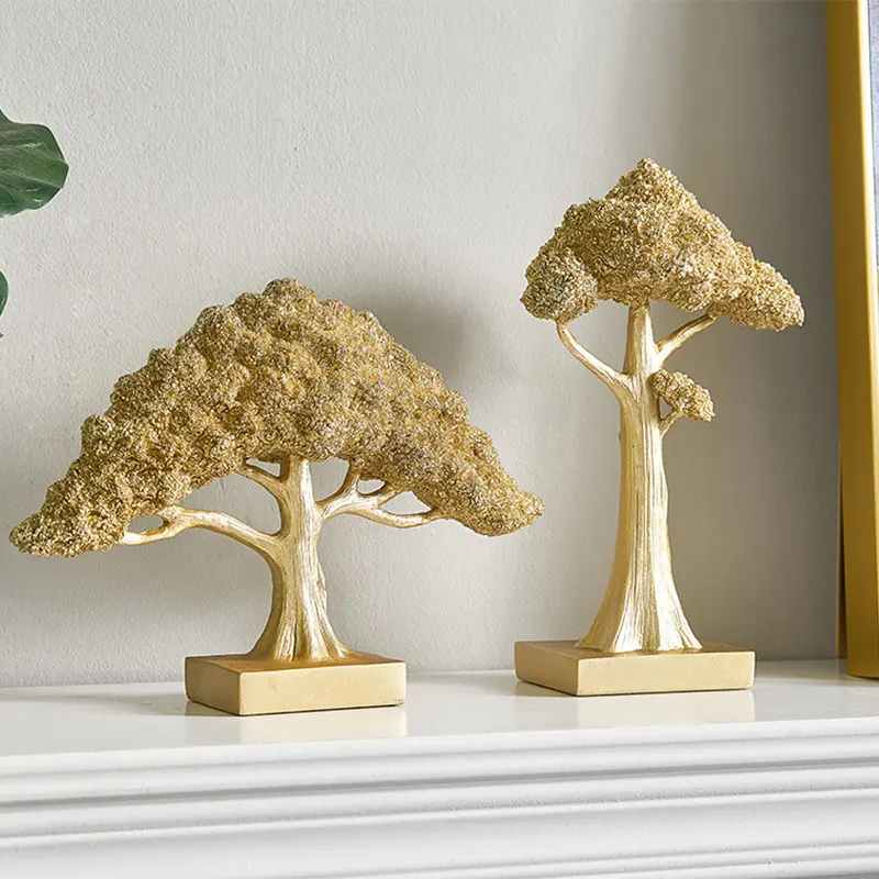Golden Lucky Tree Decoration Store Cashier Desk Creative