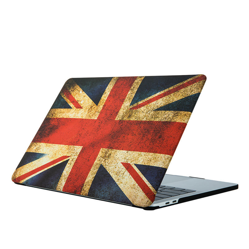 Compatible with Apple, Macbook Notebook Computer Protective Shell Air13 Shell Frosted Painted Marble Protective Cover — foto 9