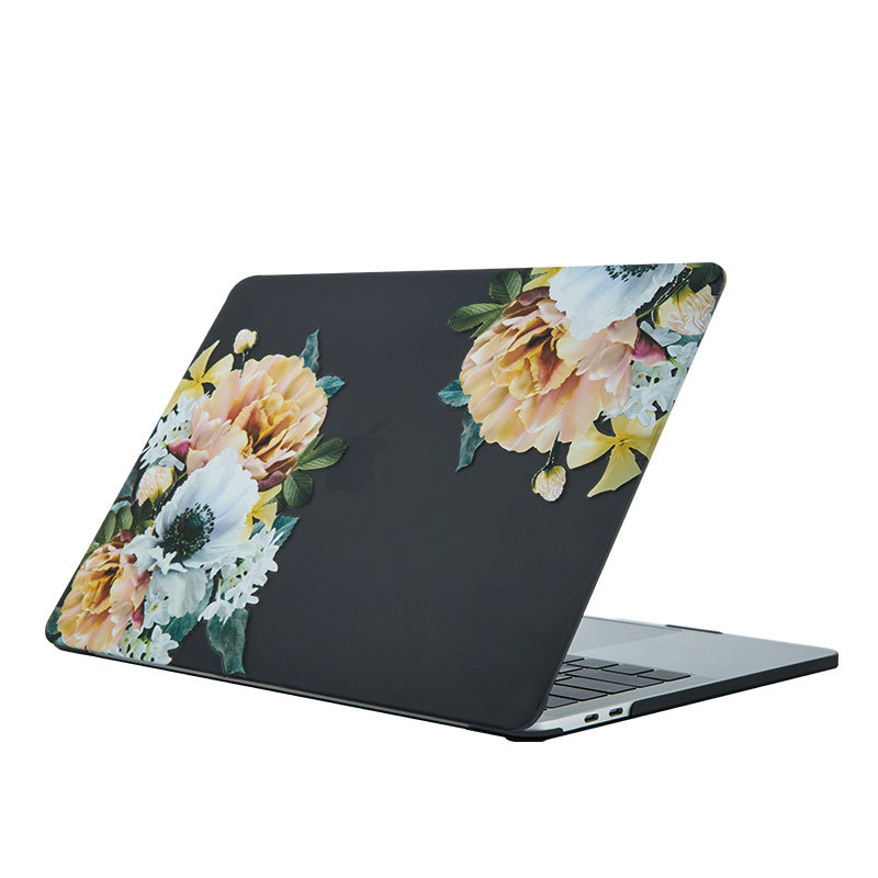 Compatible with Apple, Macbook Notebook Computer Protective Shell Air13 Shell Frosted Painted Marble Protective Cover — foto 3