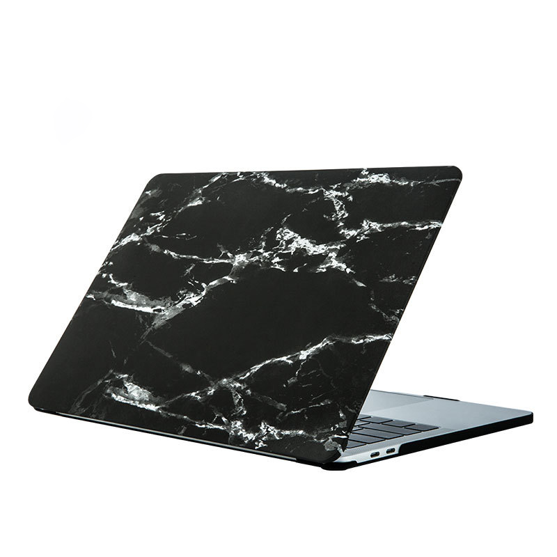 Compatible with Apple, Macbook Notebook Computer Protective Shell Air13 Shell Frosted Painted Marble Protective Cover — foto 11