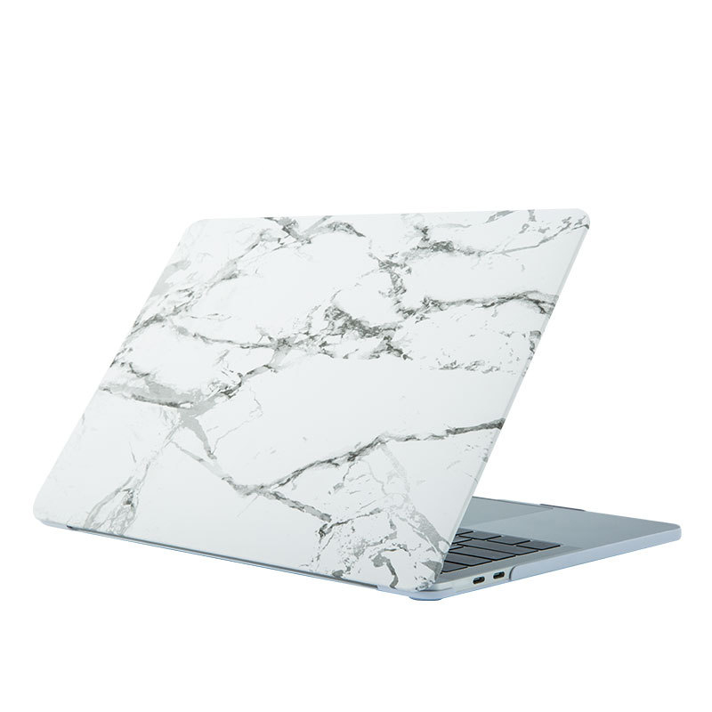 Compatible with Apple, Macbook Notebook Computer Protective Shell Air13 Shell Frosted Painted Marble Protective Cover — foto 6
