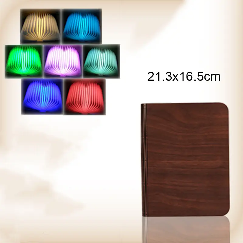 Creative Folding Book Light Rechargeable Bluetooth Audio Bedroom Led Night Light