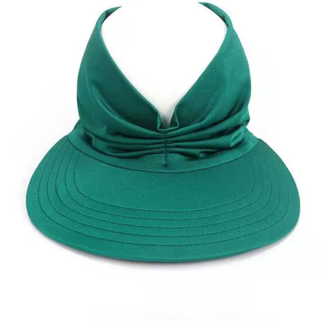 Uv Protection Sun Hat Outdoor Big Brim Hat Green - Shop at LoveMi