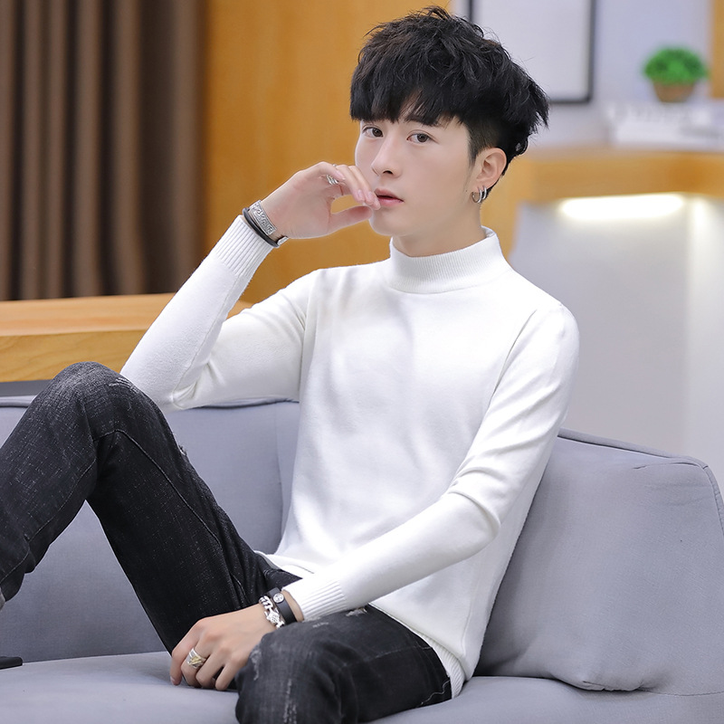 High-Necked Handsome Bottoming Shirt Sweater