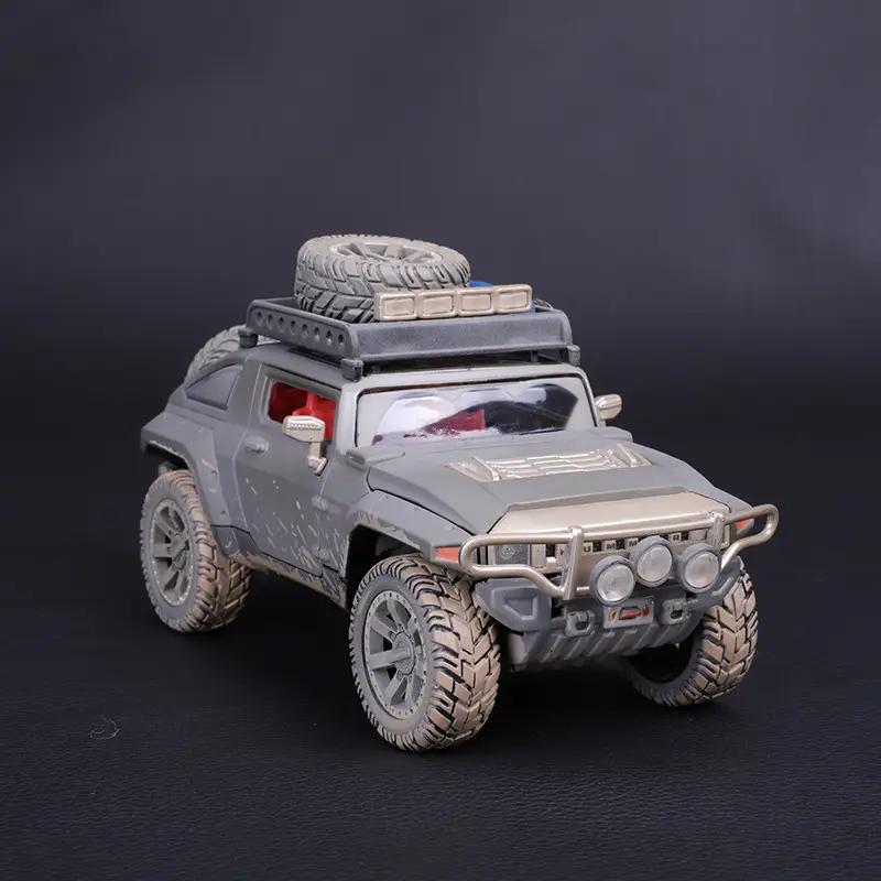 Hummer H2 Simulation Alloy Off-Road Car Model Modified To Make The Old Jeep Wrangler