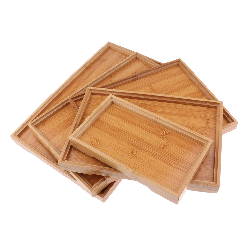 Title 1, Bamboo Tea tray, Bamboo And Wood Tray, Binaural...