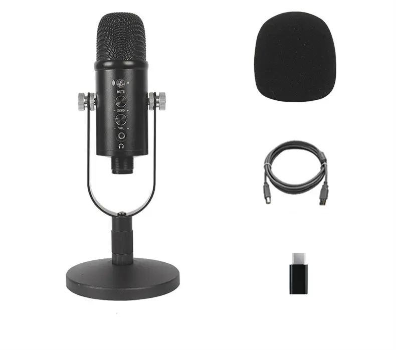 JIY Condenser Microphone Anchor Live K Song Recording Tuning