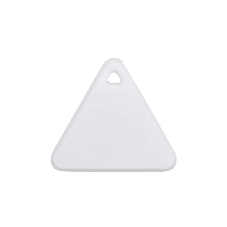 Triangle Bluetooth Anti-Lost Device, Key, Luggage Tracking And Finder - White