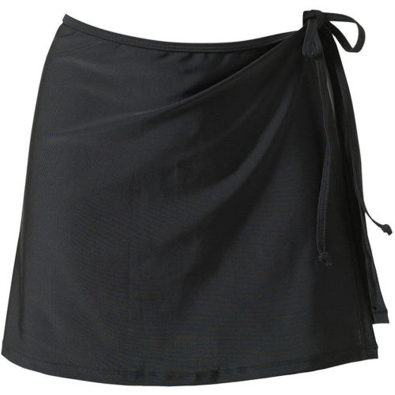 Pure Color Tether Skirt Apron