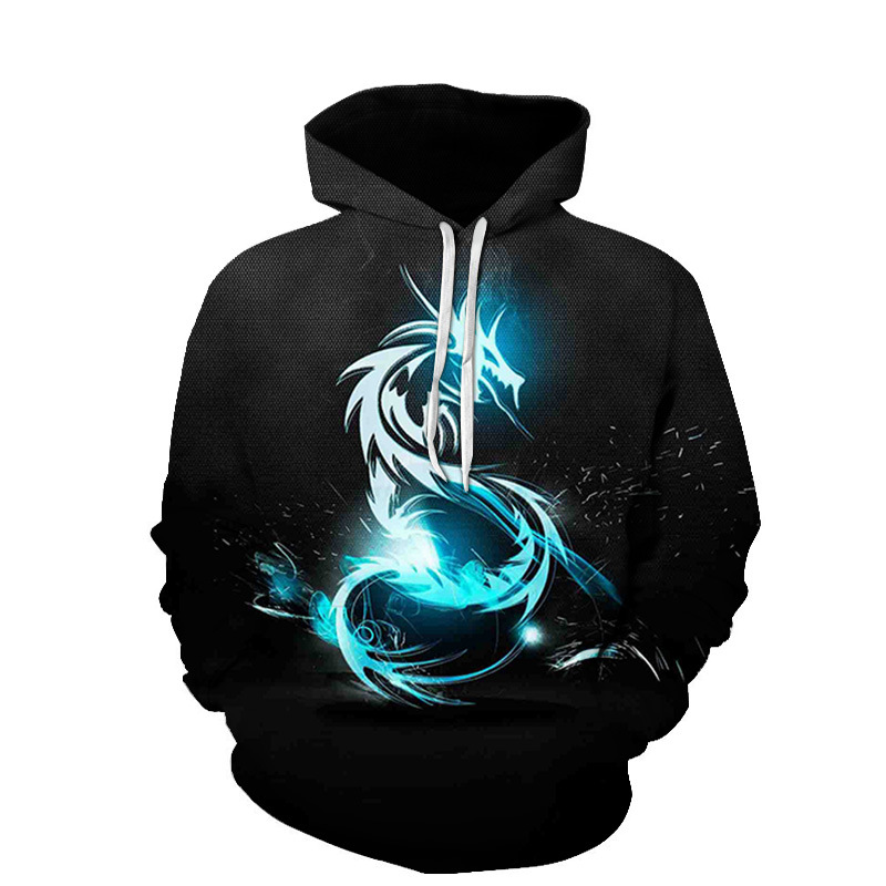 3D Digital Printing Men'S And Women'S Loose Plus Size Sweatshirt Sports Hoodie Baseball Uniform