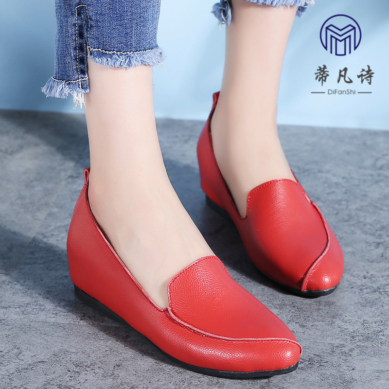 New Korean Style Small Leather Shoes For Women'S Shoes