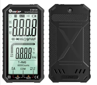 Intelligent All-round Multimeter With Color Change Alarm Function