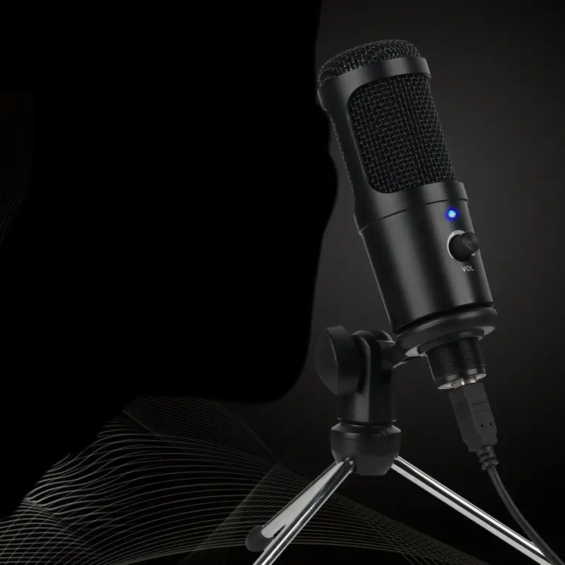 Microphone Computer Game Voice Live Recording Condenser