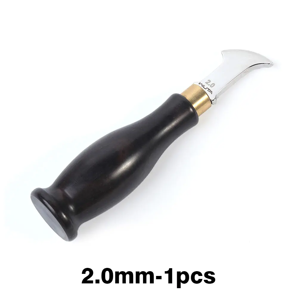 Leather Edge Threader Fan-shaped Shallow Groove