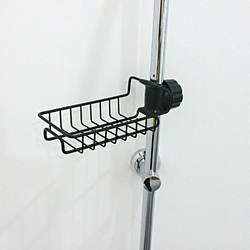 Adjustable Sink Drain Rack Sponge Storage Faucet