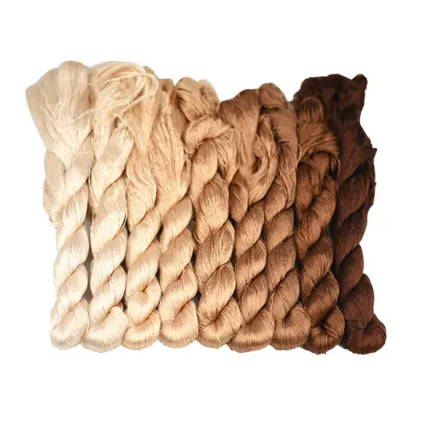 Wrapped Mulberry Silk Thread Large Branch Embroidery Su Velvet