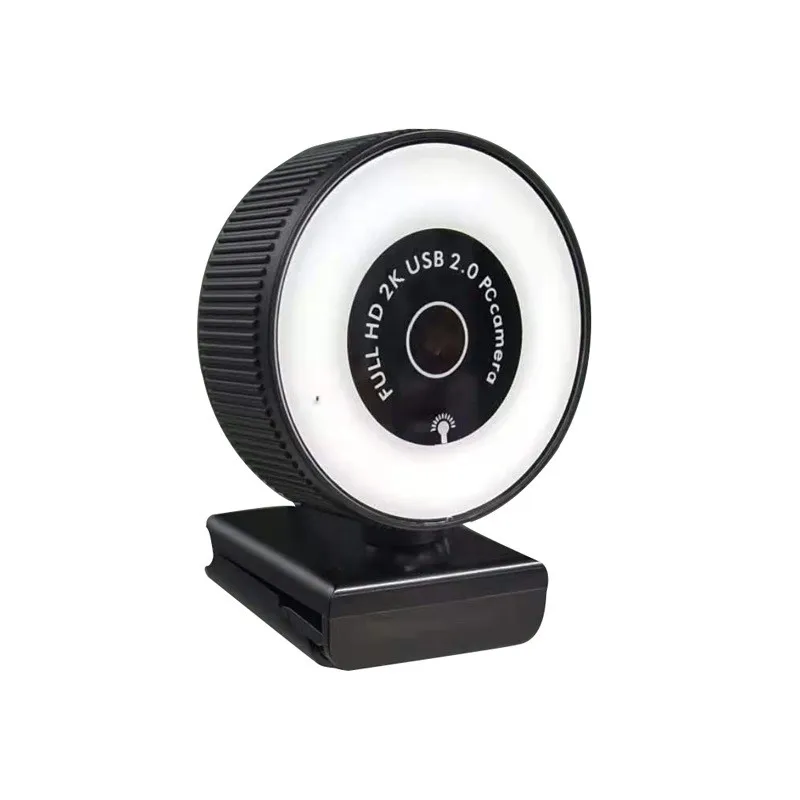 new arrivals Streaming Camera webcam microphone web cam 1080p 2K Autofocus HD Webcam with webcam cover – image 3