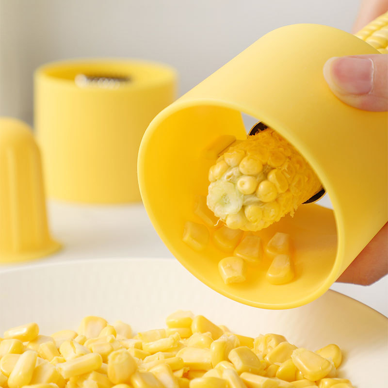 Creative Kitchen Gadgets Grated Corn Kernel Separators Stainless Steel Corn Planer Thresher