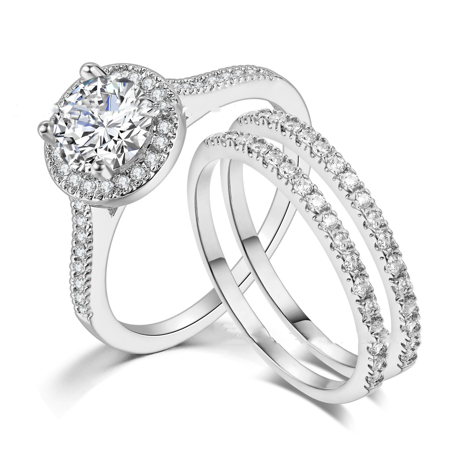 European And American Classic Women's Engagement Ring