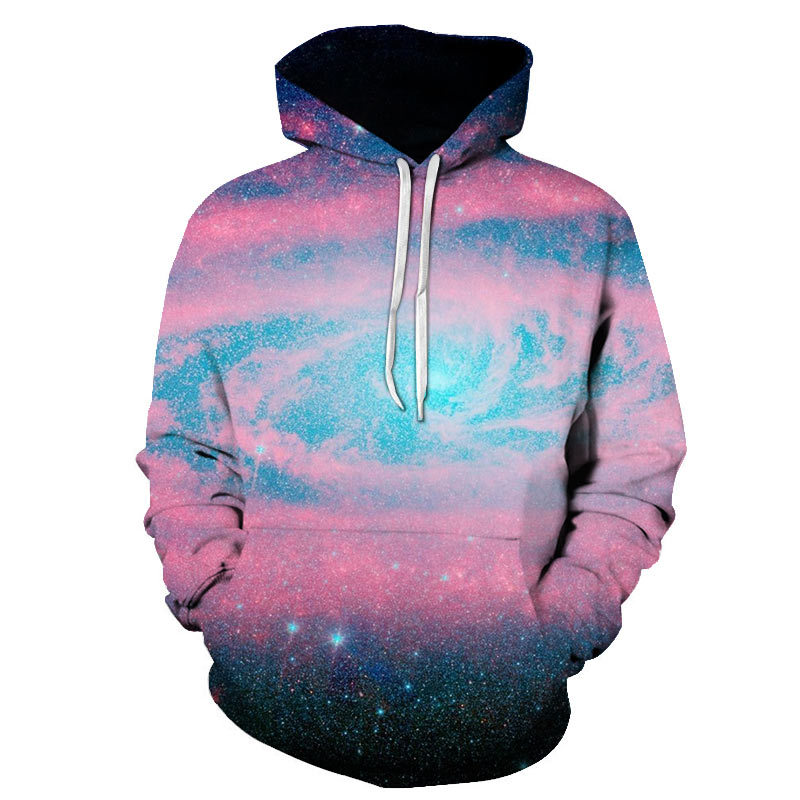 Title 6, Lockerer Sternenhimmel-Pullover mit 3D-Digitald...