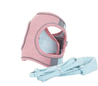 Breathable Traction Rope, Cat Walking Artifact, Reflective Comfort At Night, Soft Tractor Pet Pink - Shop at LoveMi
