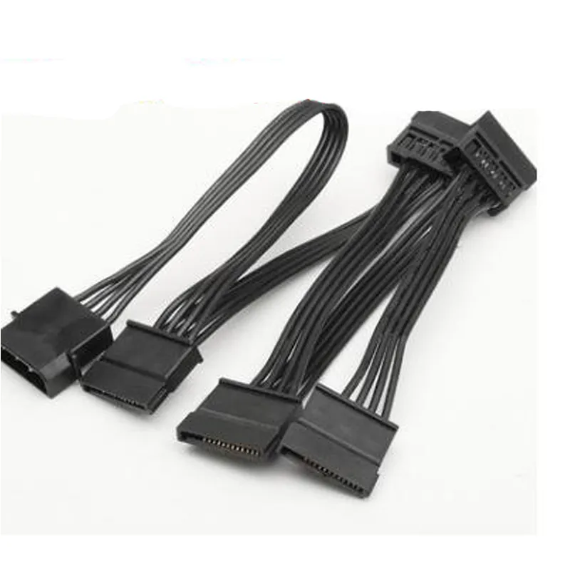 Molex 4pin IDE 1 to 5 SATA 15Pin Hard