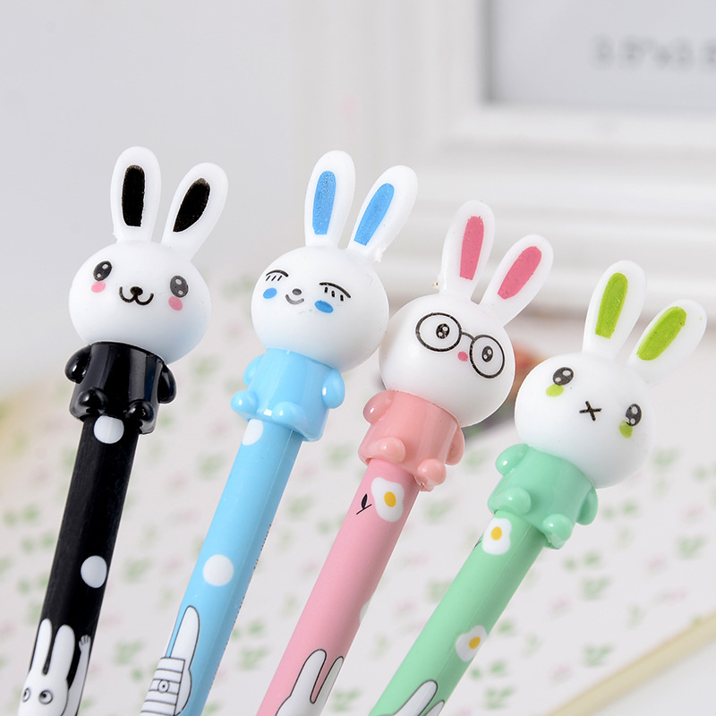 3D Kawaii Bunny Pen | 4 Cute Options