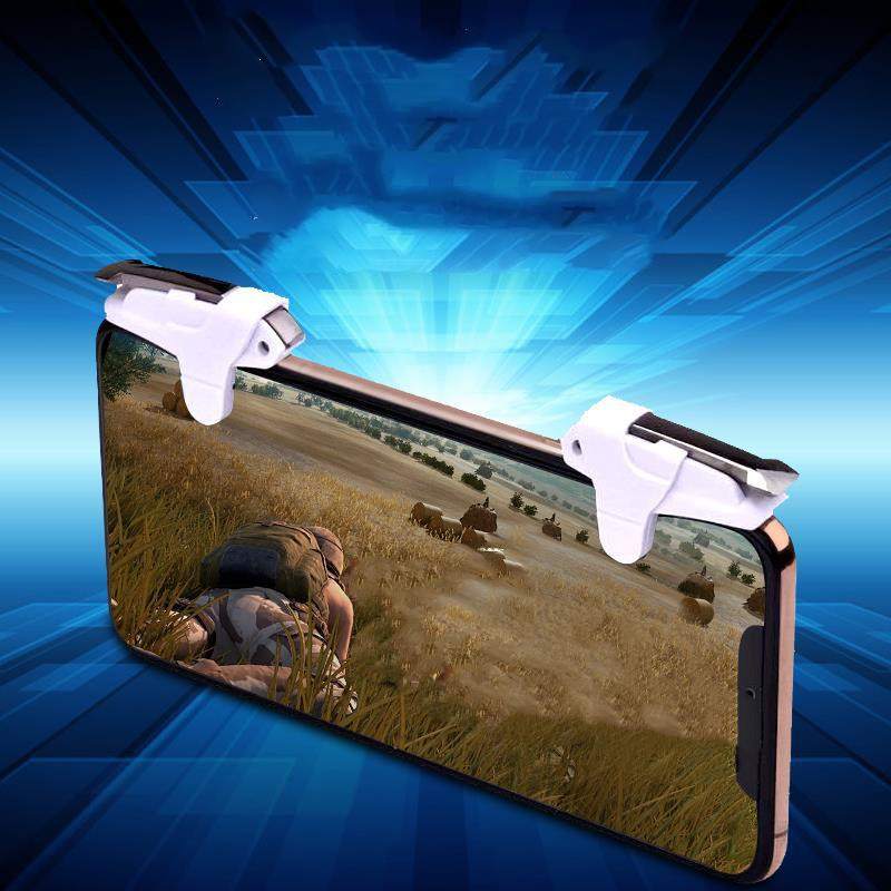 Compatible with Apple , Eating Chicken Artifact Mobile Gamepad is Suitable For Quick Shooting Buttons - Image 4