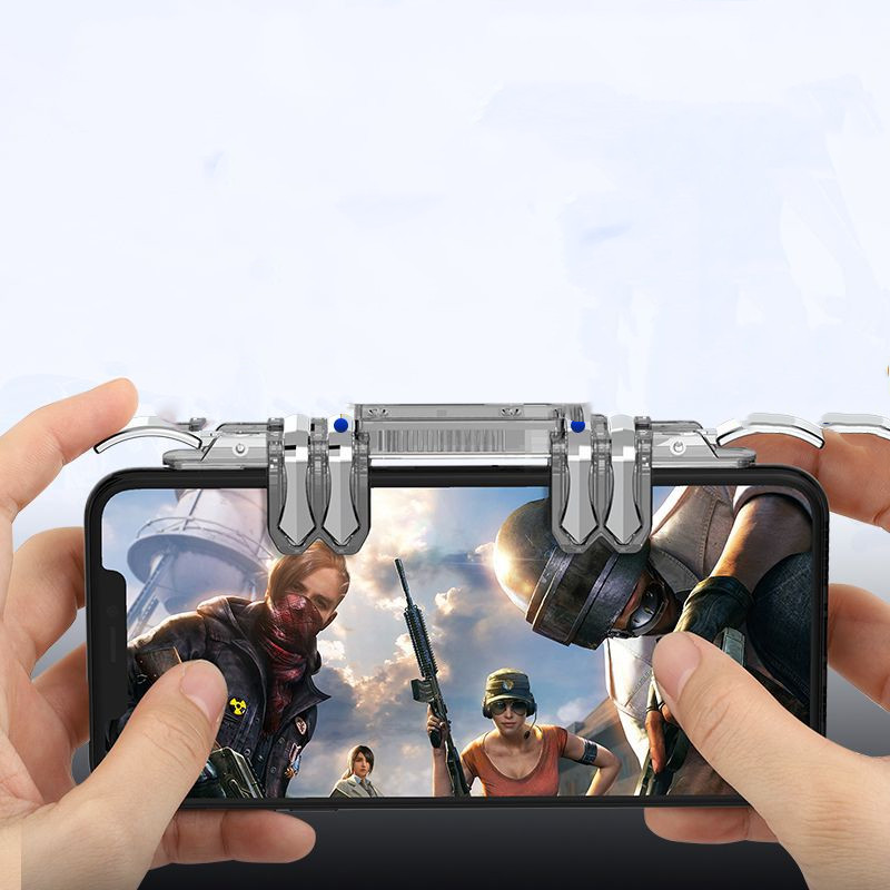 Compatible with Apple , Eating Chicken Artifact Mobile Gamepad is Suitable For Quick Shooting Buttons - Image 3