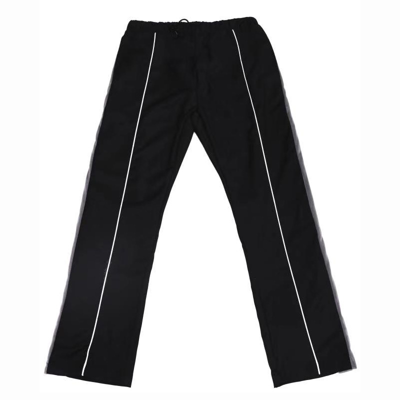 Title 2, Velvet Reflective Breasted Wide-Leg Pants High ...