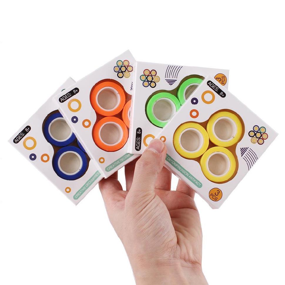 Title 2, Fidget Spinner Magnetic Bracelet Ring