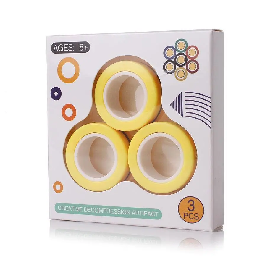 Fidget Spinner Magnetic Bracelet Ring – image 2