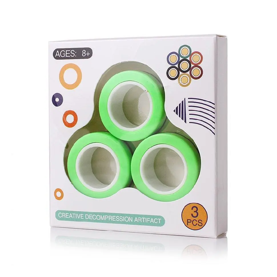 Fidget Spinner Magnetic Bracelet Ring – image 3