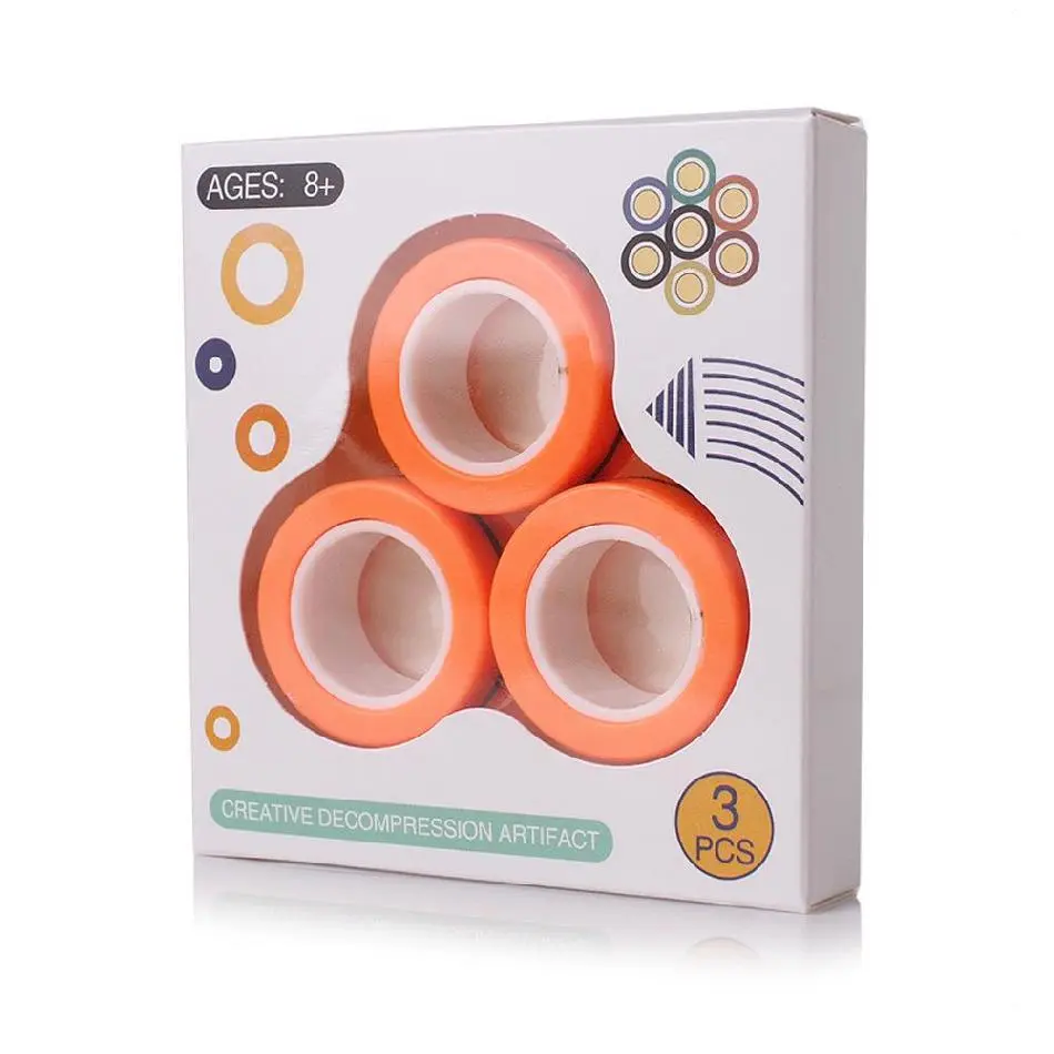 Fidget Spinner Magnetic Bracelet Ring – image 4