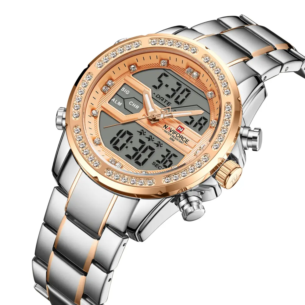 Business Quartz Men's Watch Stainless Steel Sports