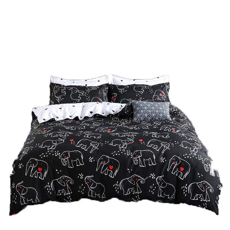 Four-Piece Bedding Aloe Cotton Three-Piece Home Textile