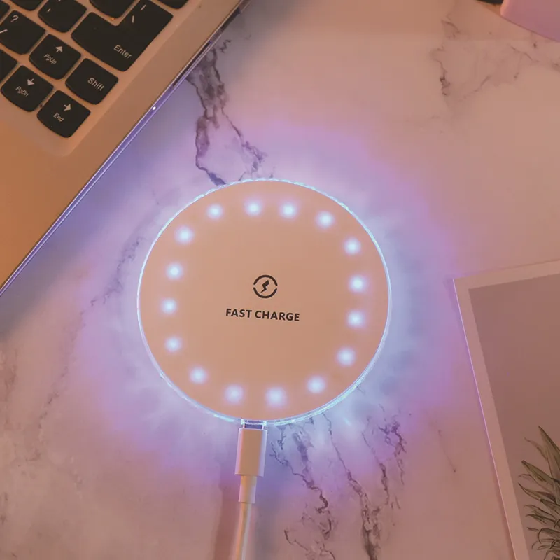 Mobile Phone Wireless Charger Round Wireless Charger – image 3