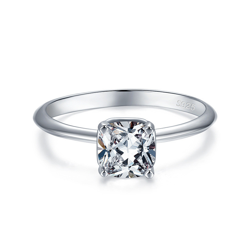 925 Silver Diamond Ring