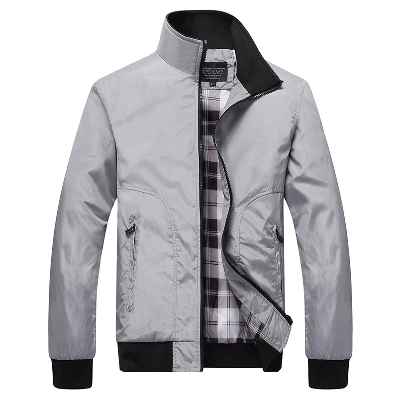  Clothes Casual All-Match Stand-Up Collar Jacket Student Men'S Clothing Trend Wholesale Clearance