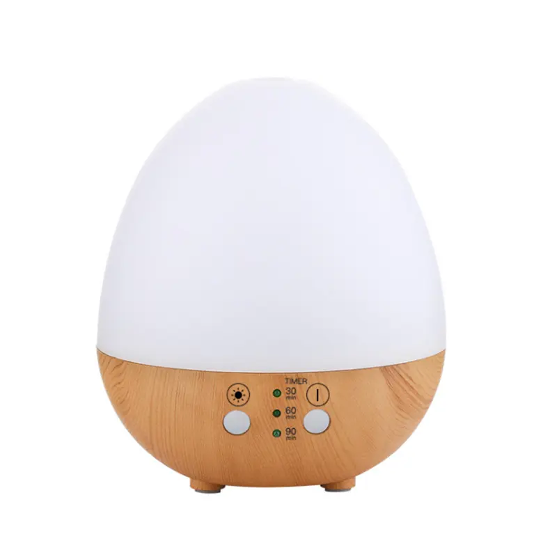 Usb Wood Grain Aroma Diffuser Humidifier Warm