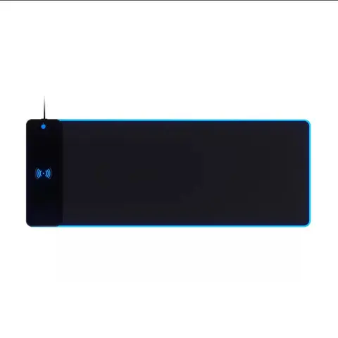 Wireless Charging Mouse Pad 10W Fast Colorful Luminous Pad