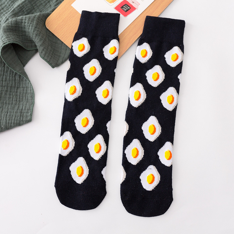 Title 1, Cartoon Gourmet Fruit Tide Socks Wholesale Swee...