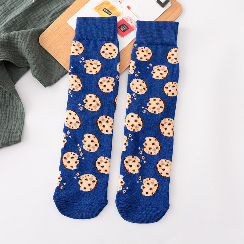 Title 5, Cartoon Gourmet Fruit Tide Socks Wholesale Swee...